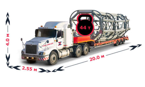 Ограничение высоты и массы перевозимых грузов