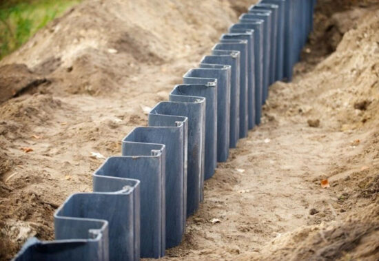 Шпунт Ларсена: что это, из каких материалов изготавливают и где применяют